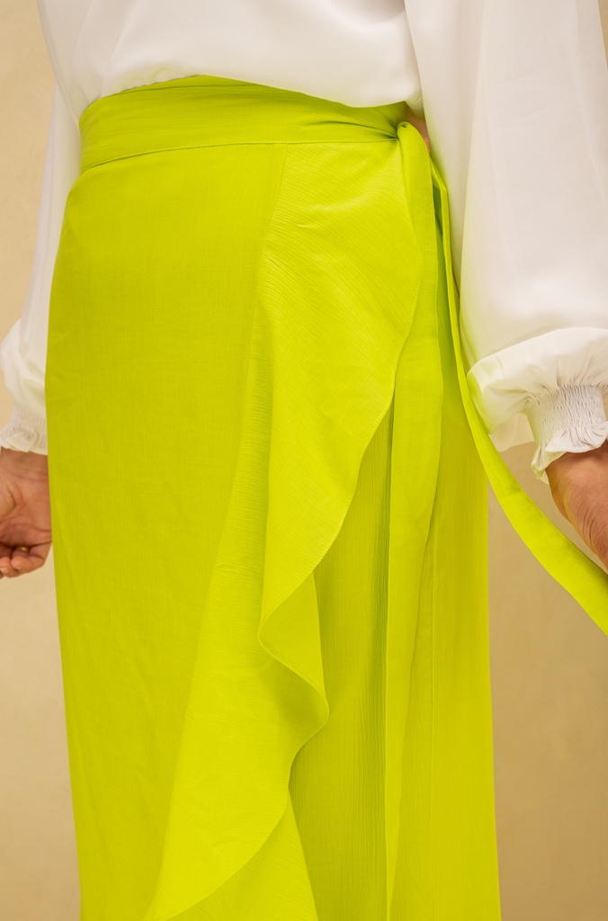 Lime Lainey Skirt