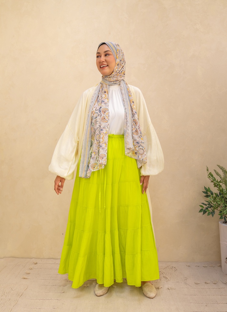 Lime Phoebe Skirt
