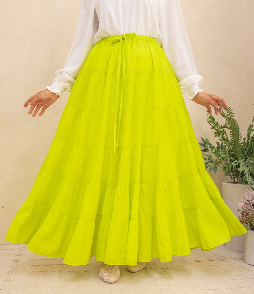 Lime Phoebe Skirt