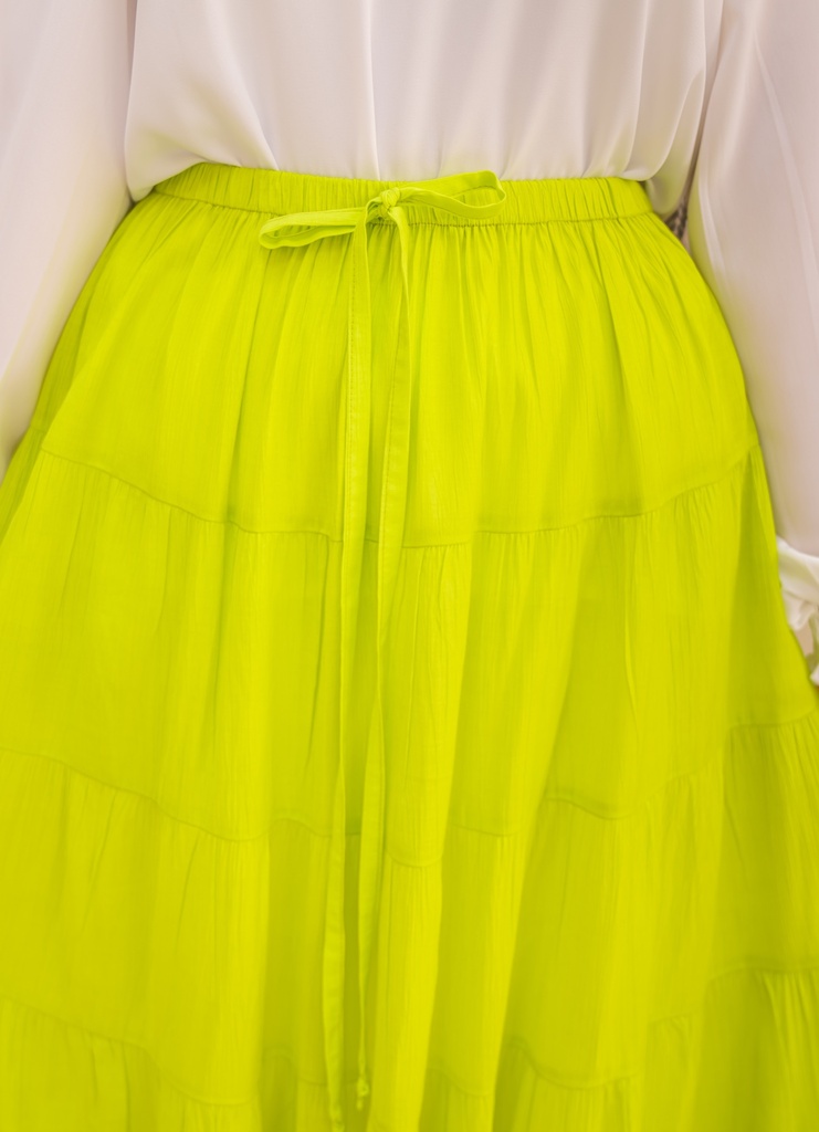 Lime Phoebe Skirt