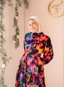 Lillia Black Dress