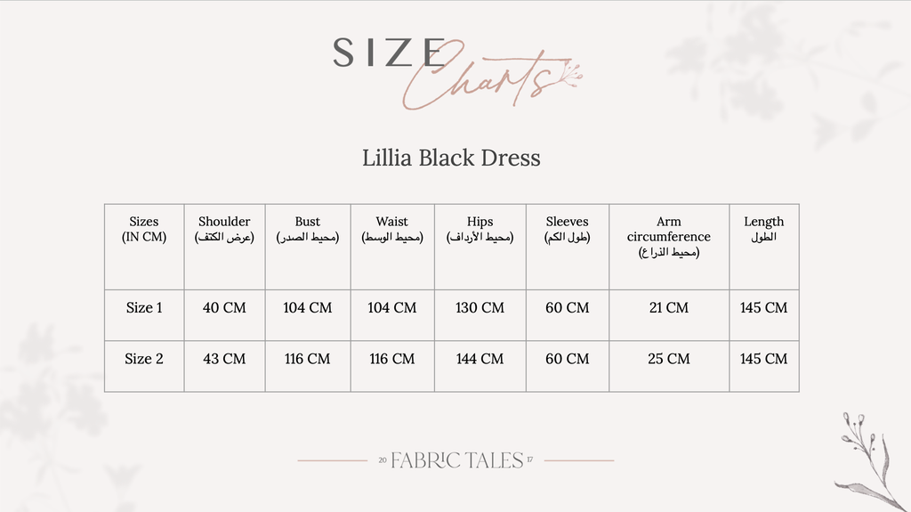 Lillia Black Dress