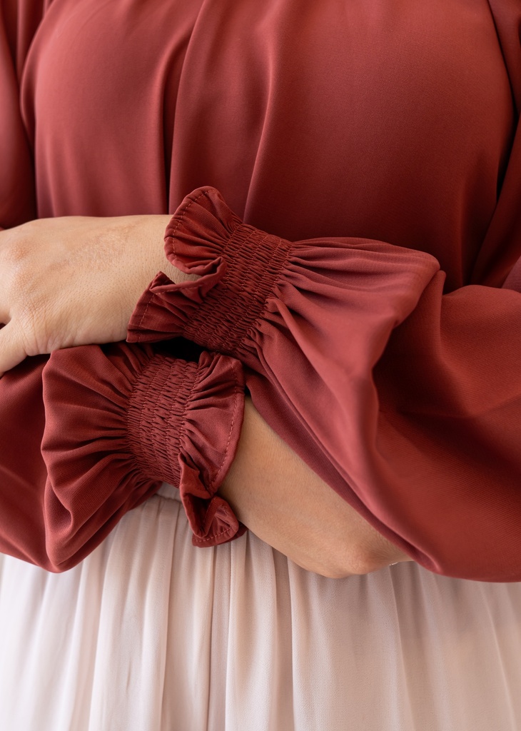 Amber Turtleneck Blouse