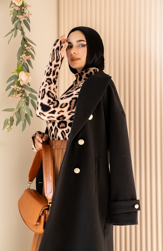 Black Dali Coat