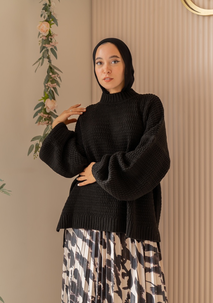 Black Mazie Pullover