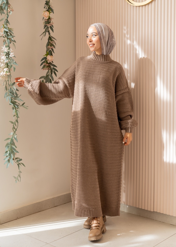 Mocha Elle Dress