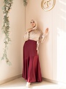 Vandela Champagne Blouse