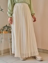 Offwhite Pleated Skirt