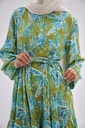 Lime Protea Dress
