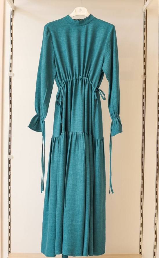 Teal Eliza Dress