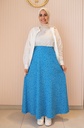 Blue Roman Skirt (M)
