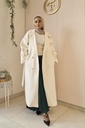 Crème Rue Trench Coat (Size 1)