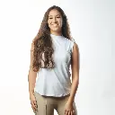 Double Layer Sleeveless Undershirt-White