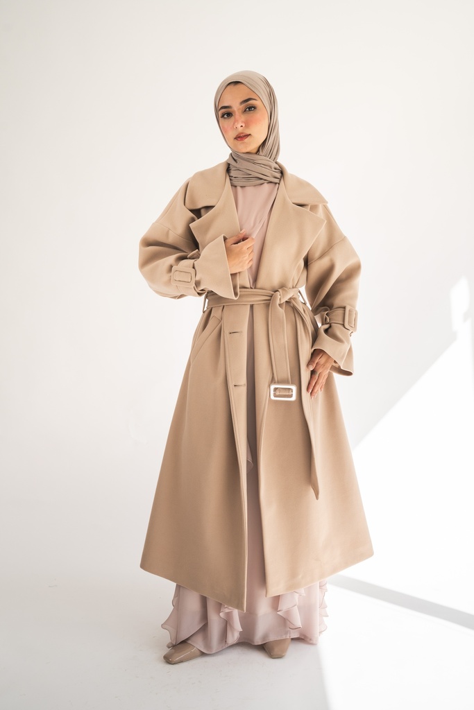 Mocha Rue Trench Coat