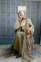 Greige Aleppo Kaftan   