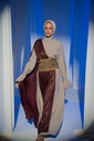 Greige Sham Abaya  