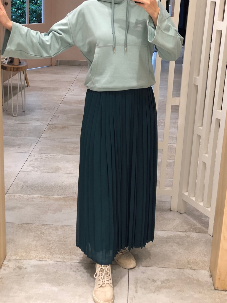 Chalk Cropped hoodie