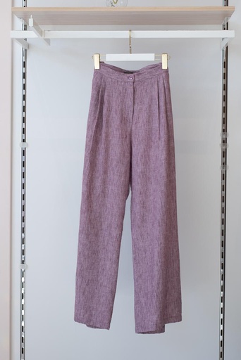 Plum Office Pants
