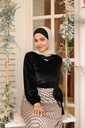 Vandela Black Blouse