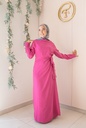 Aleena Fuchsia Wrap Dress