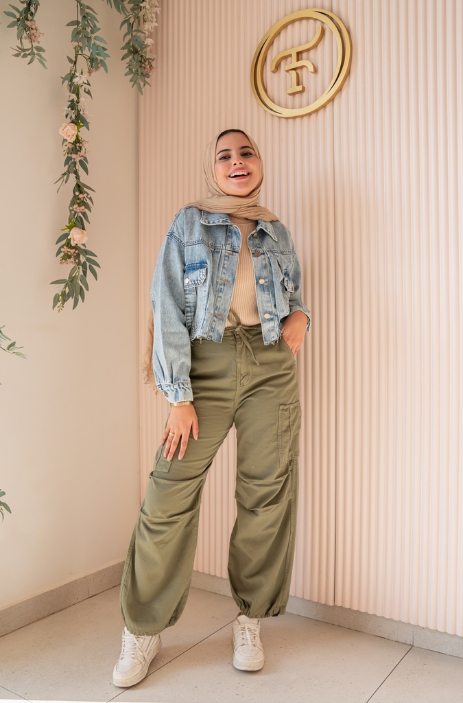 Olive Cargo Pants