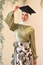 Sophia Olive Blouse