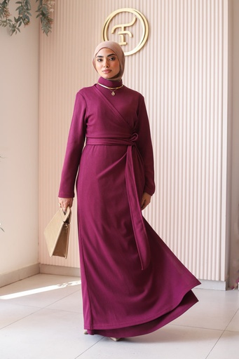 Burgundy Sadeel Dress