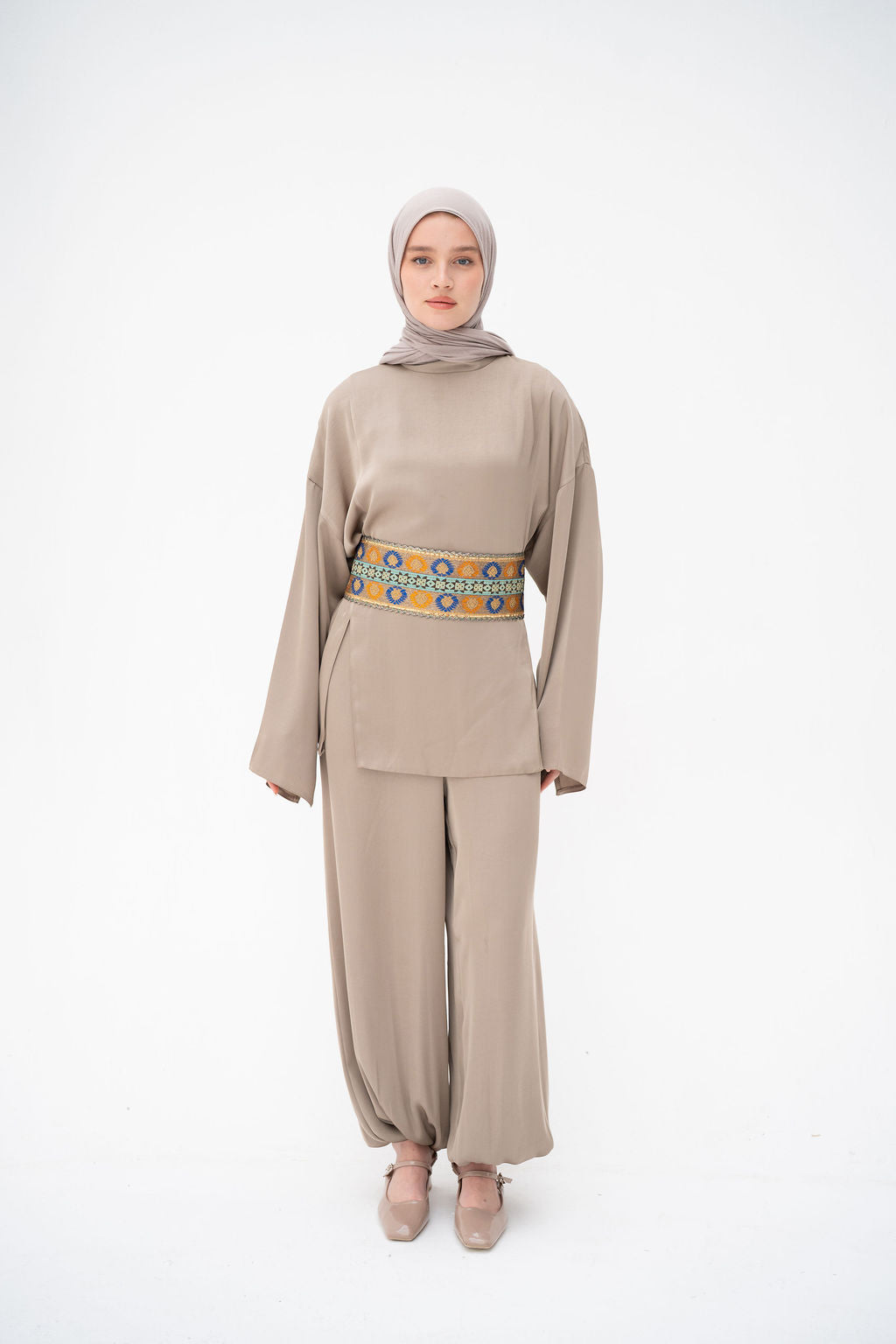 Sand Liwa Blouse