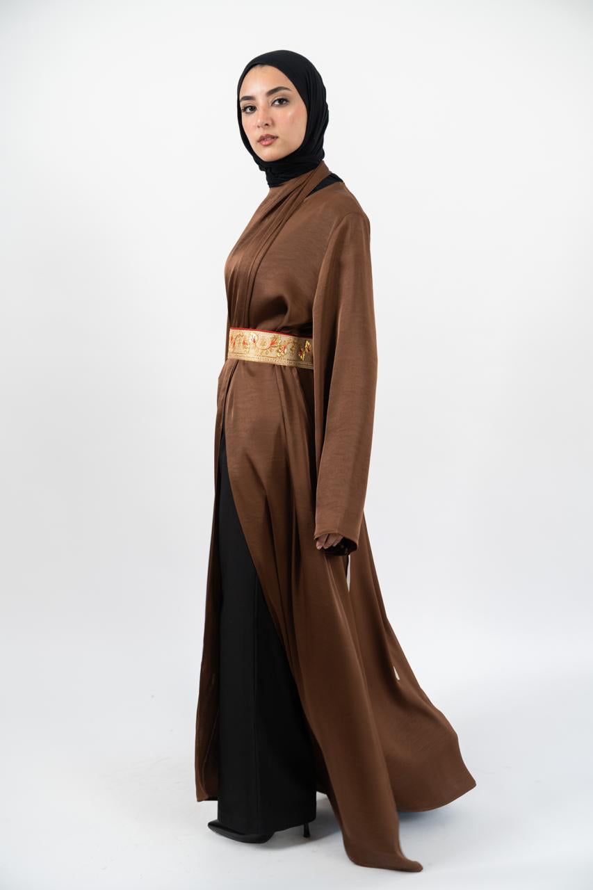 Chocolate Beisan Kimono