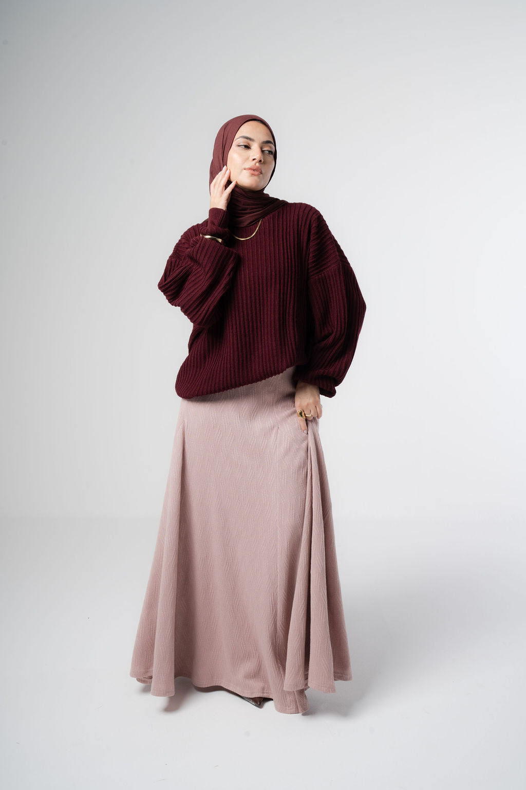 Blush Devon Skirt