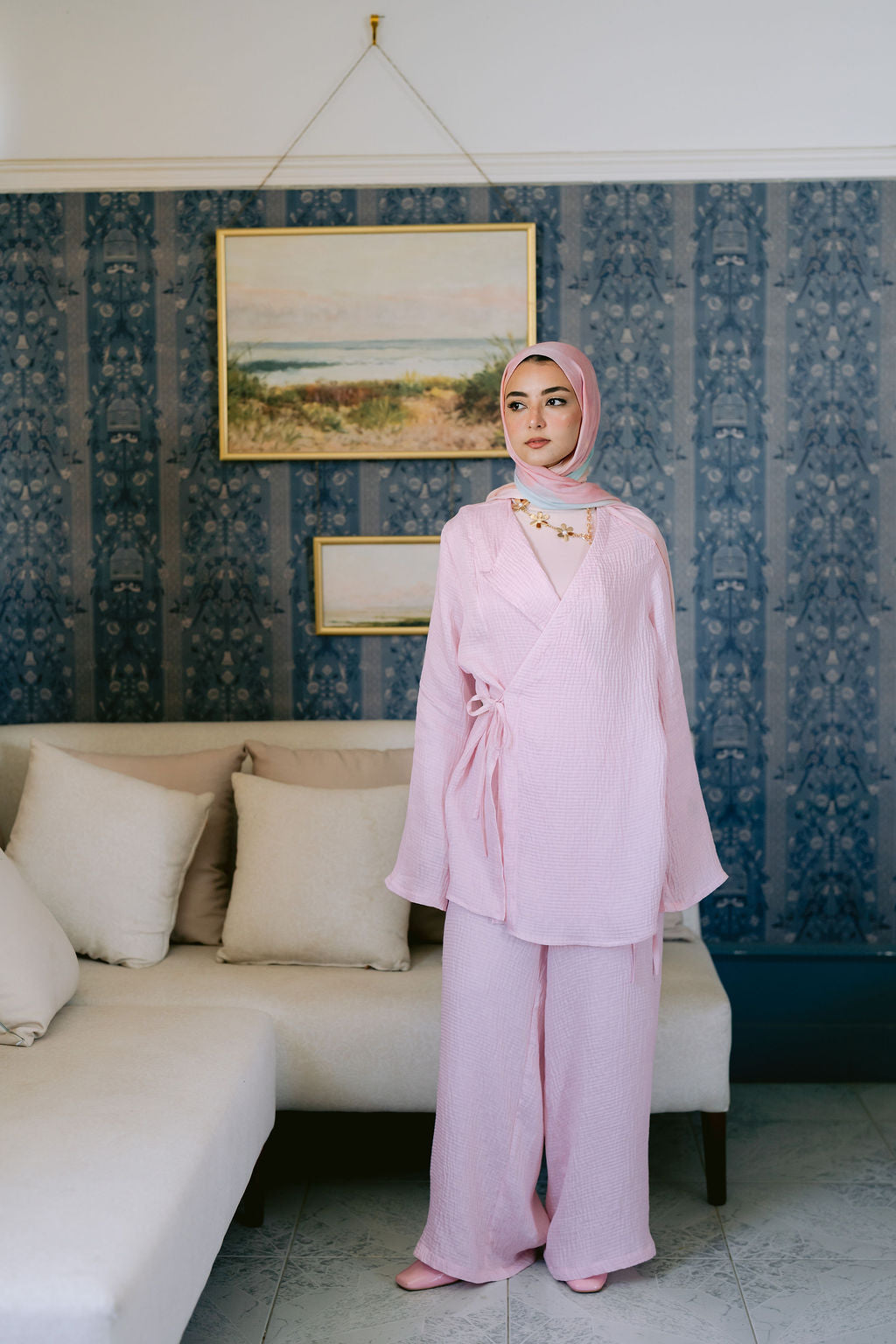 Blush Doha Pants