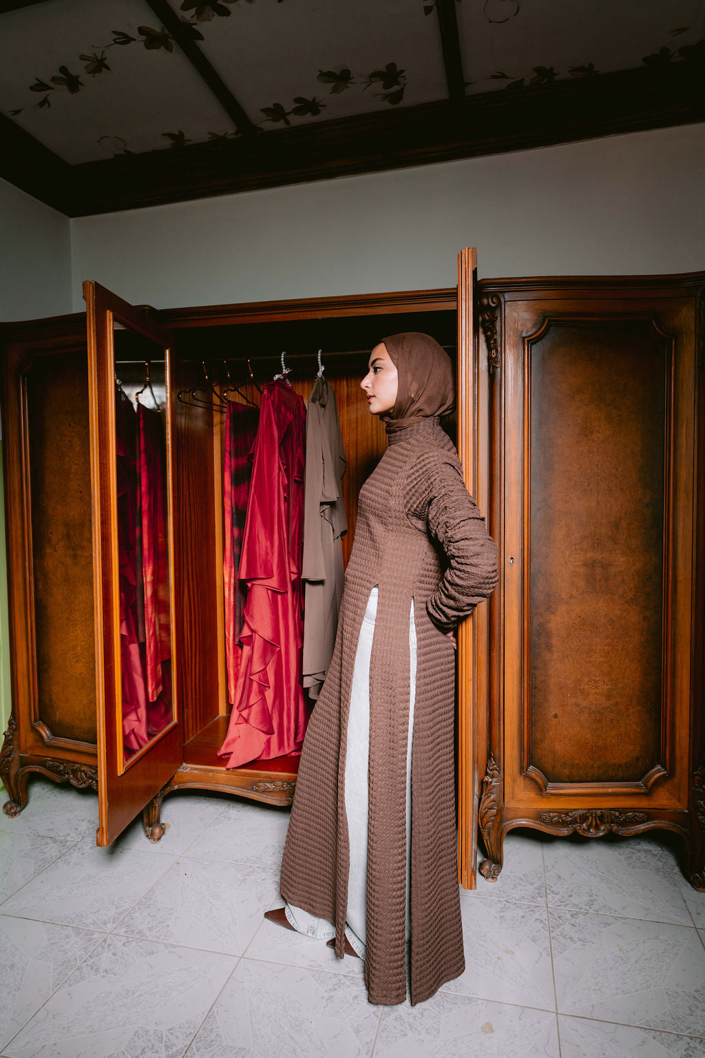 Chocolate Latvia Dress