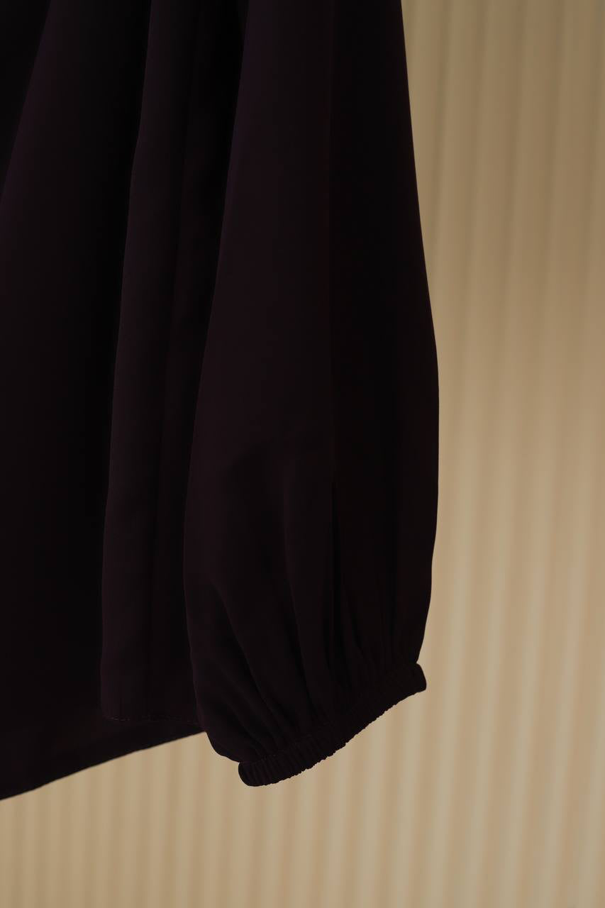 Black Solana Blouse