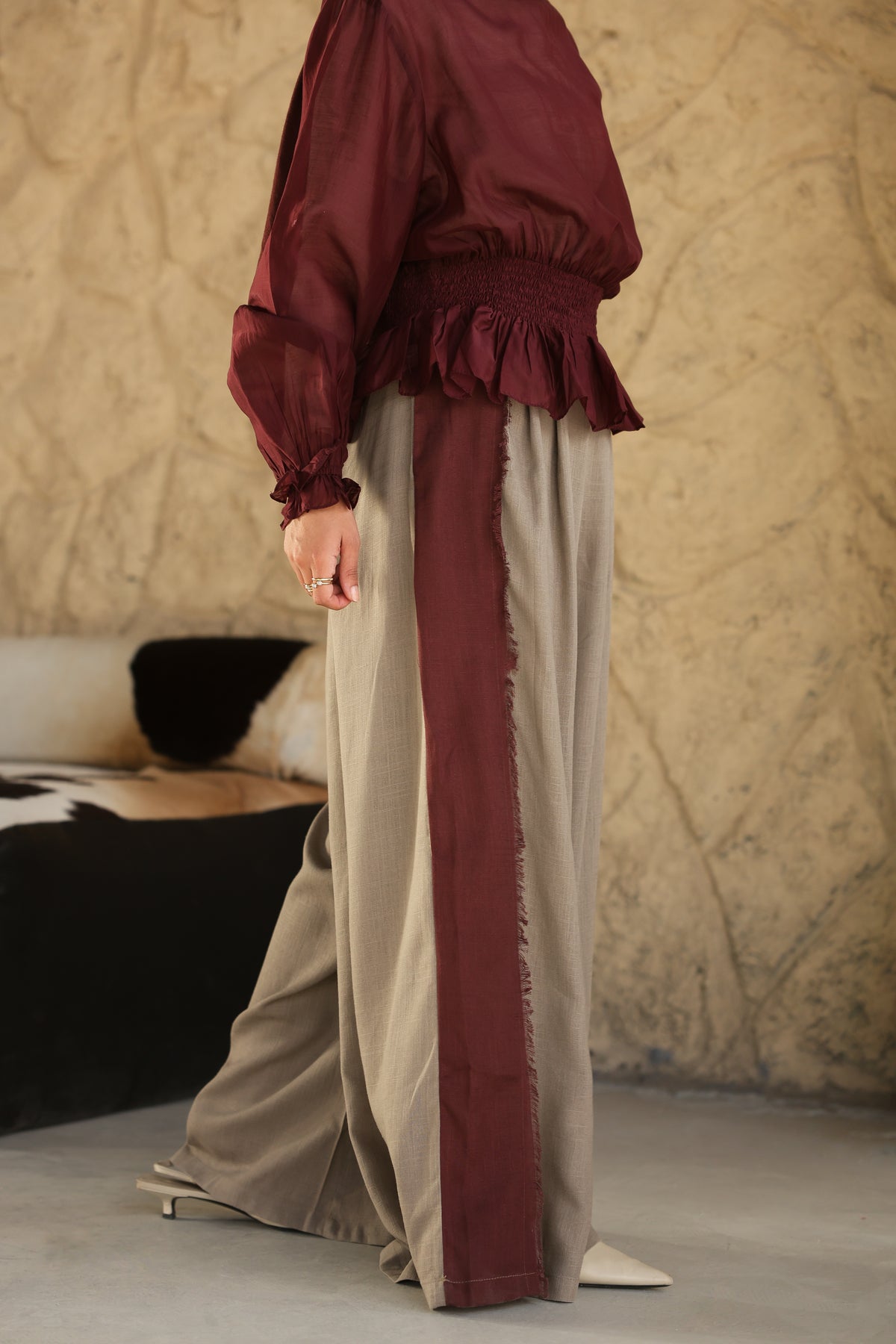 Plum Nola Blouse