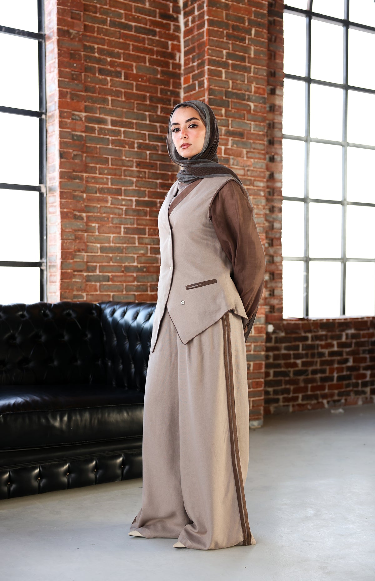 Latte Livia Vest