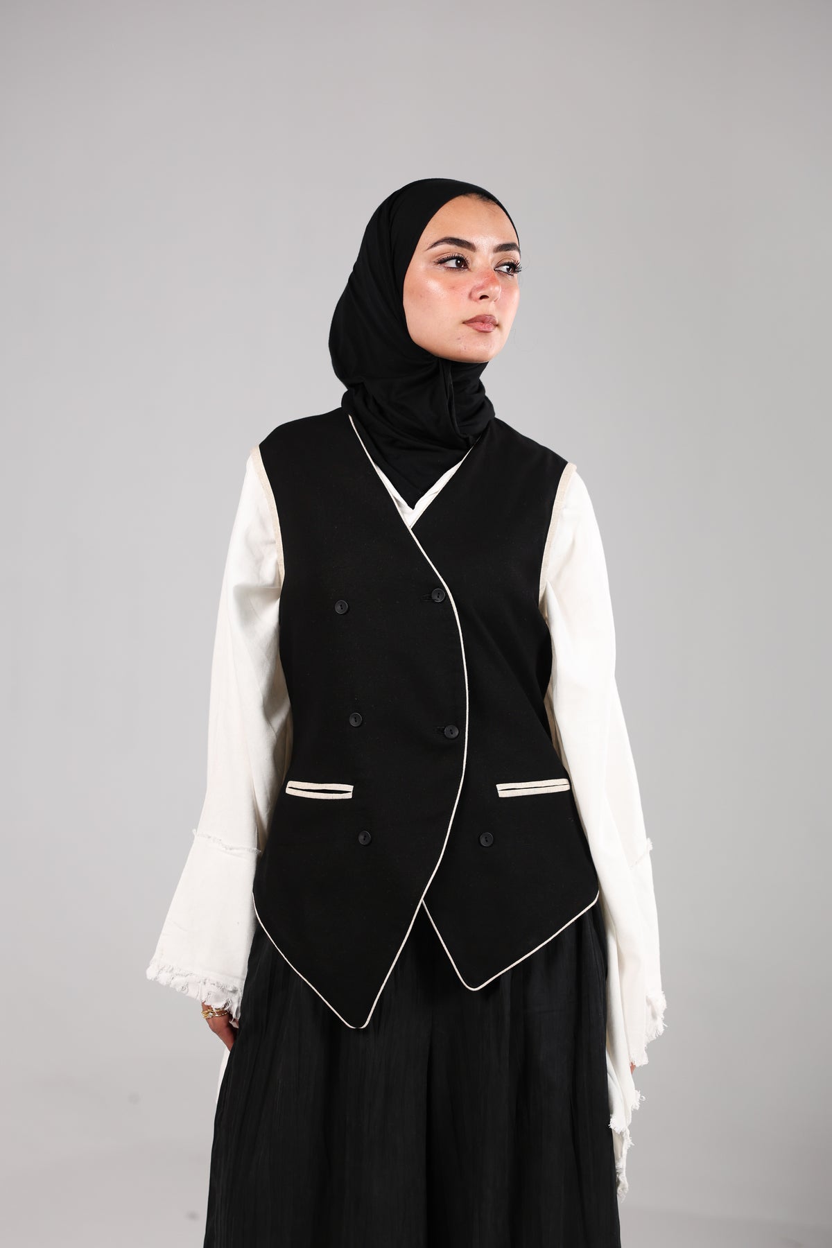 Black Livia Vest