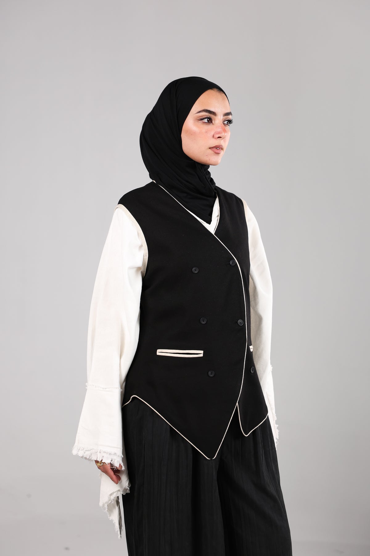 Black Livia Vest