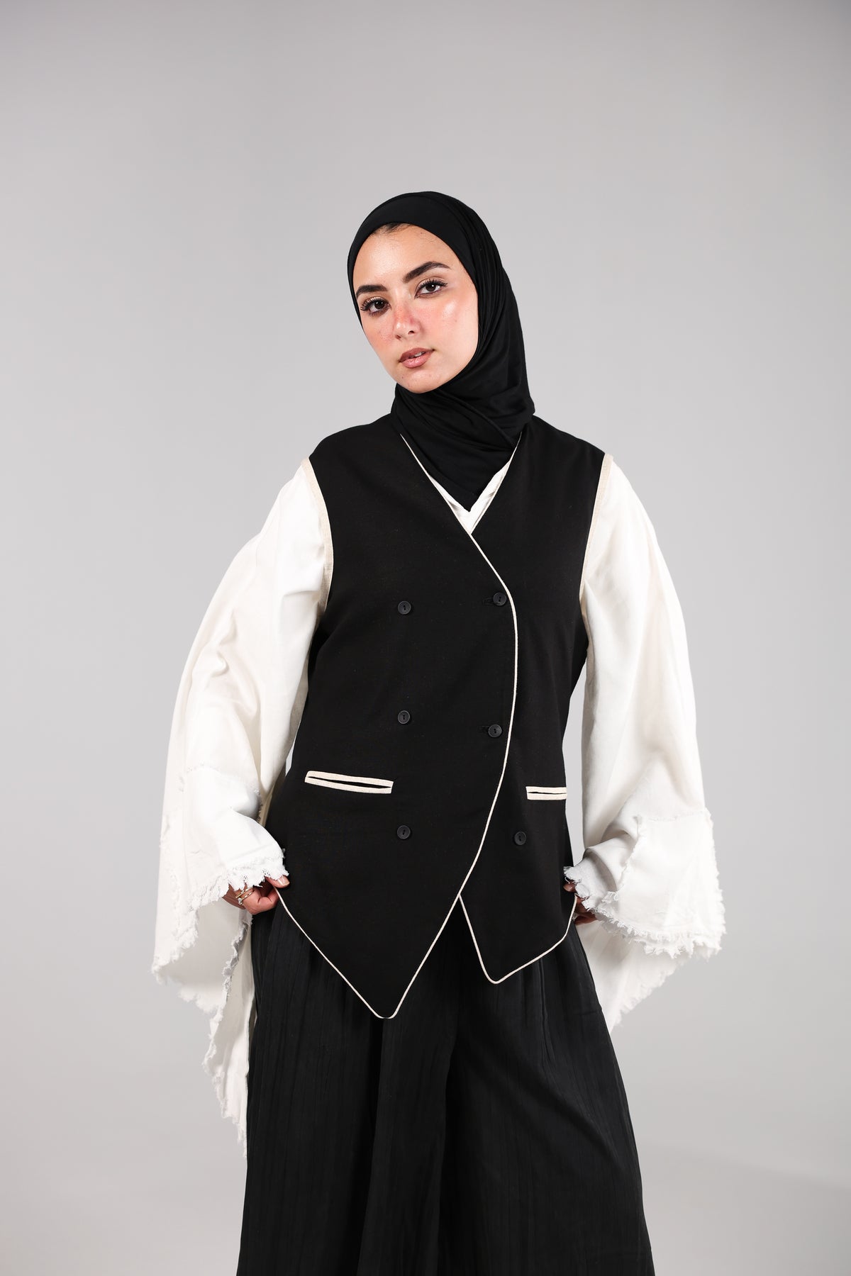 Black Livia Vest