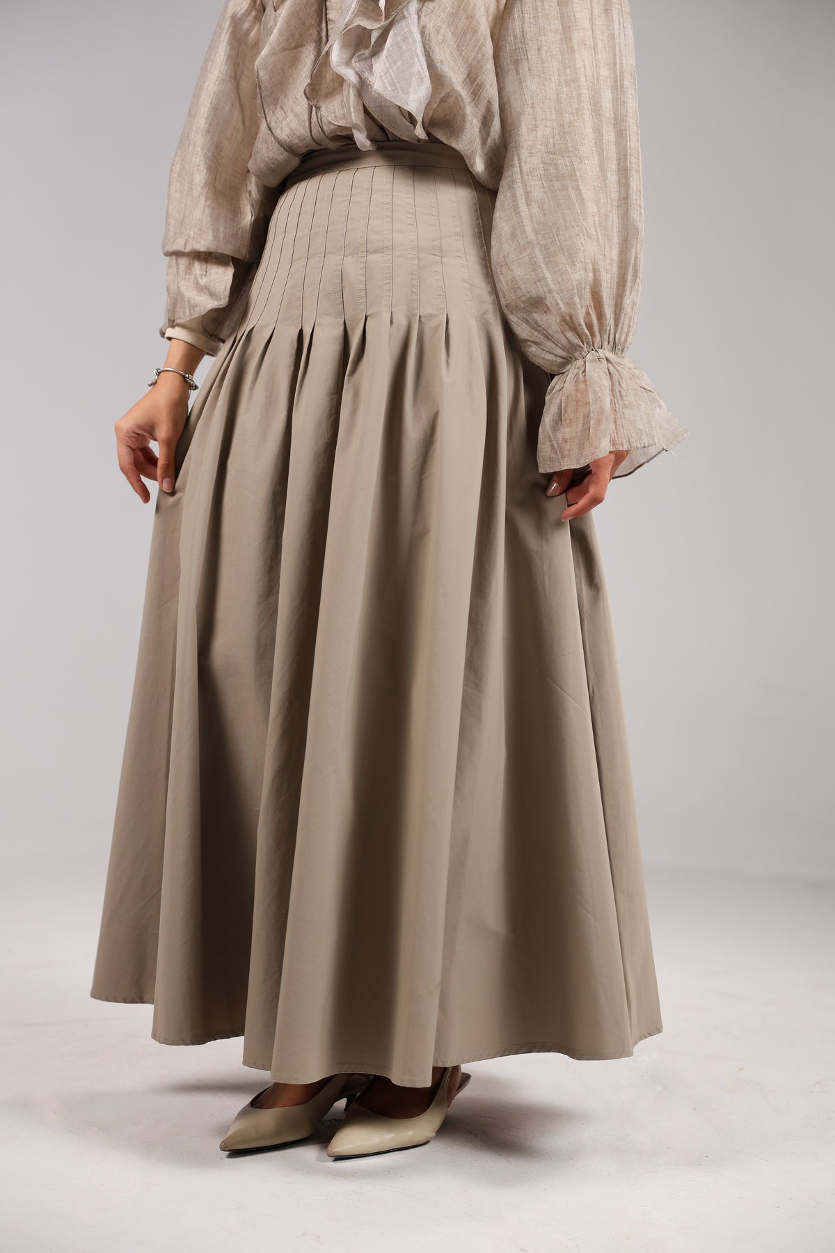 Greige Armenia Skirt