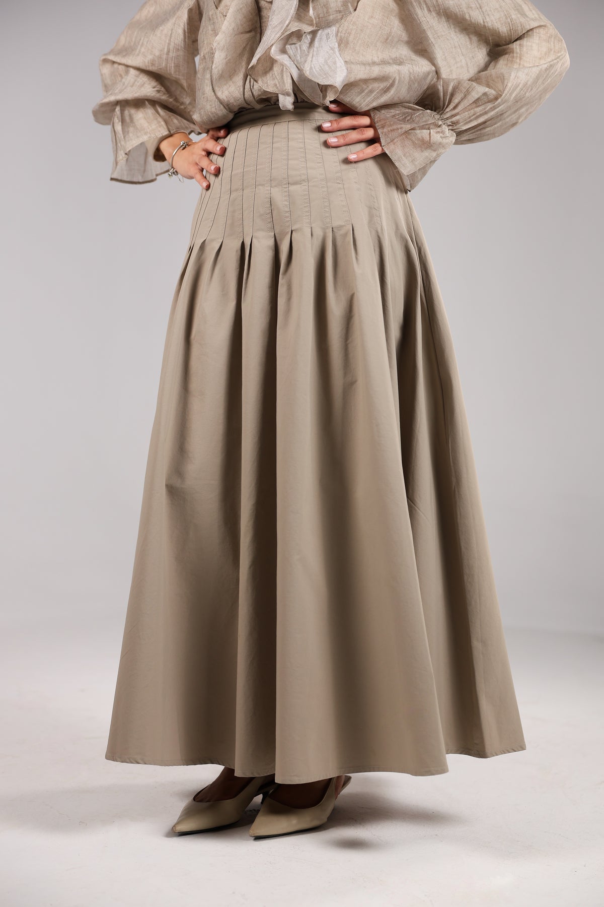 Greige Armenia Skirt