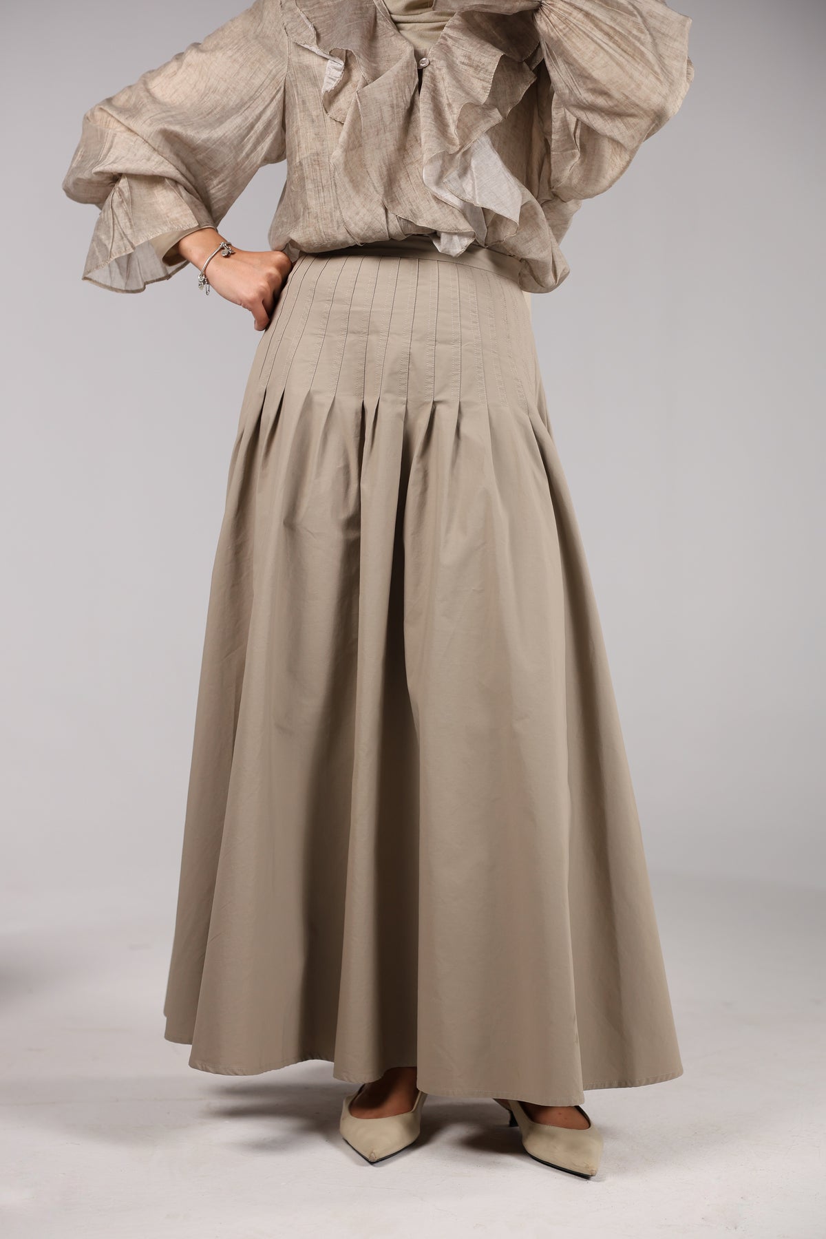 Greige Armenia Skirt