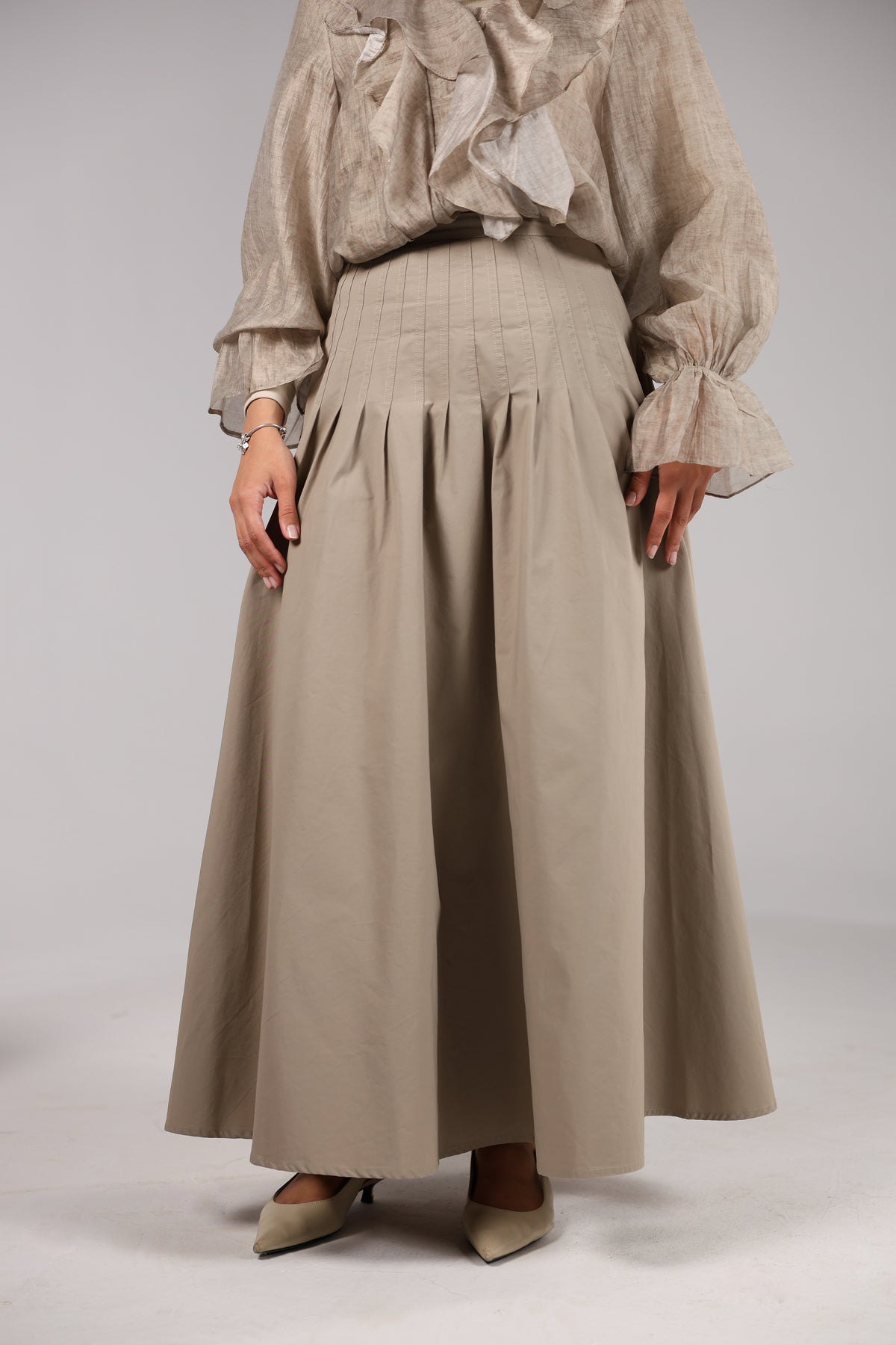 Greige Armenia Skirt