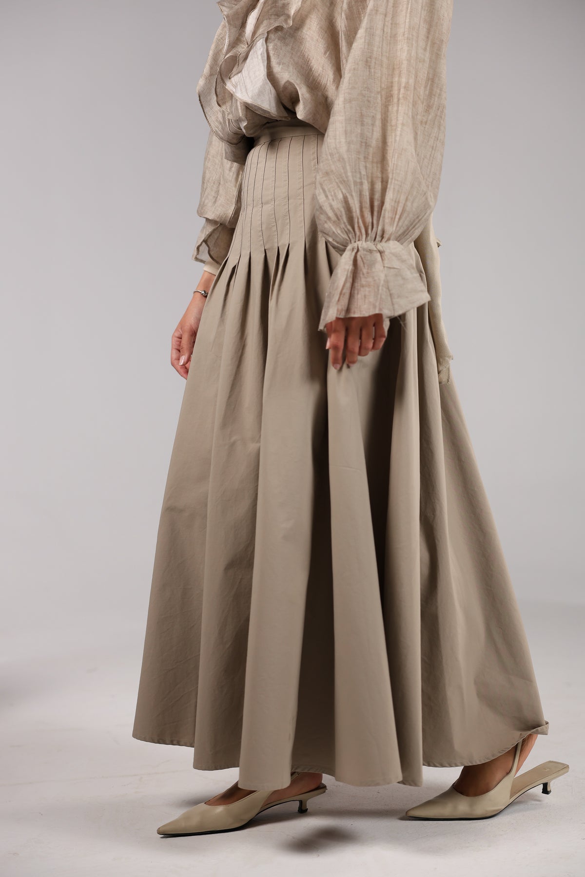 Greige Armenia Skirt