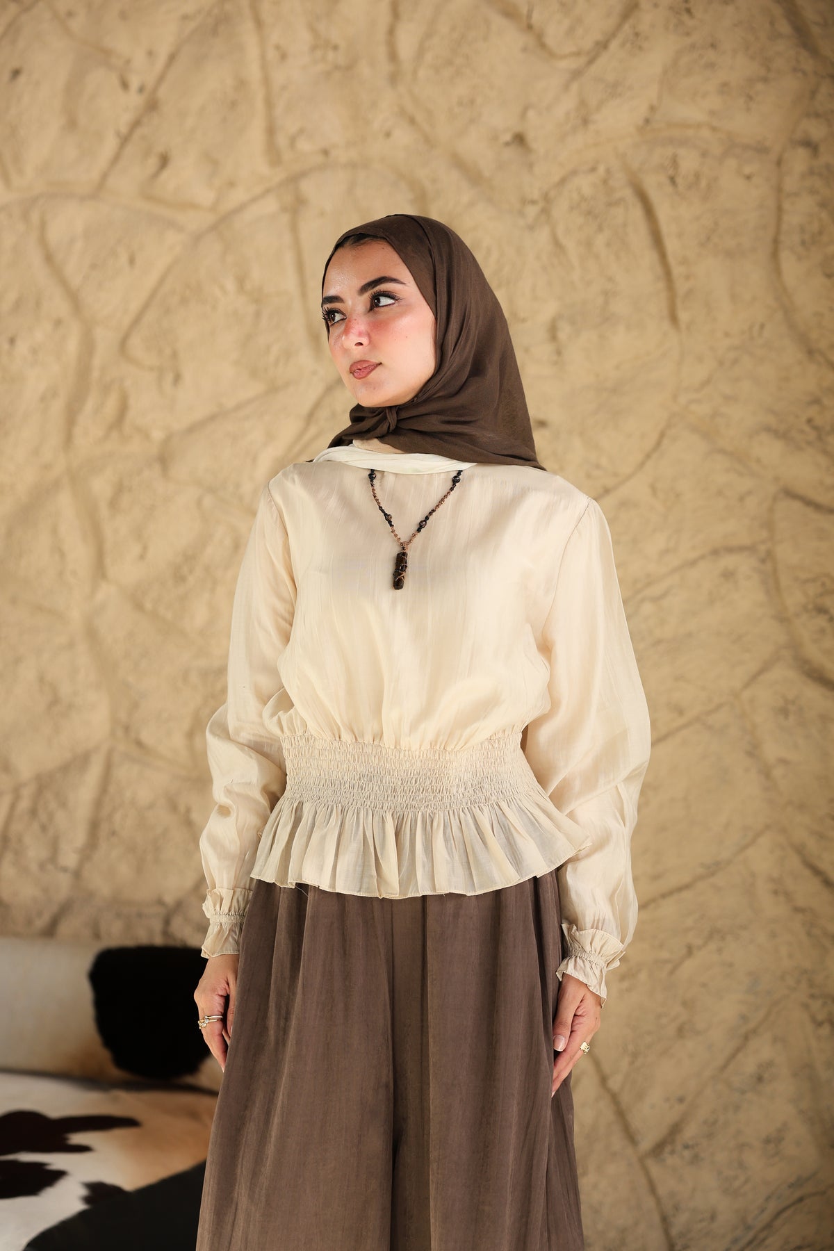 Sand Nola Blouse
