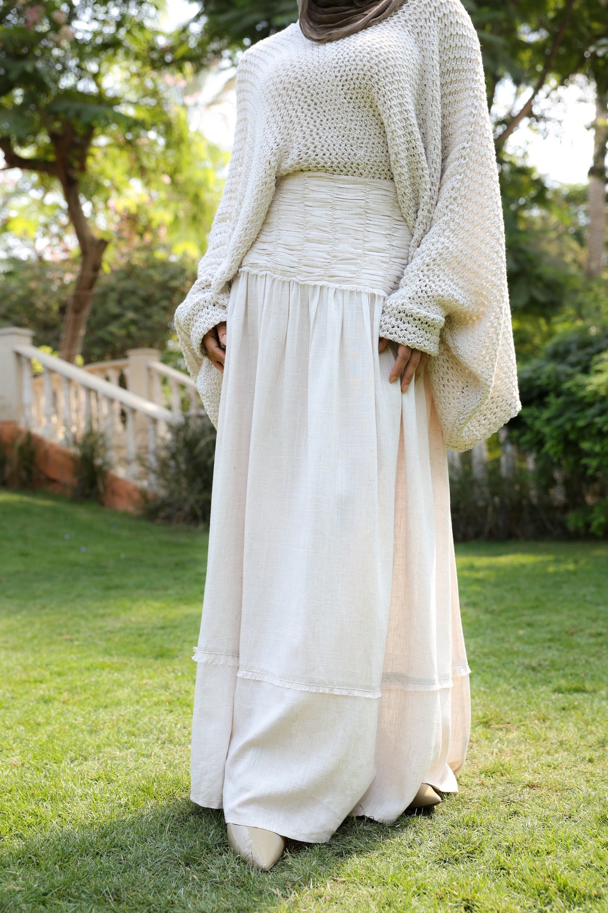 Almond Sahara Skirt