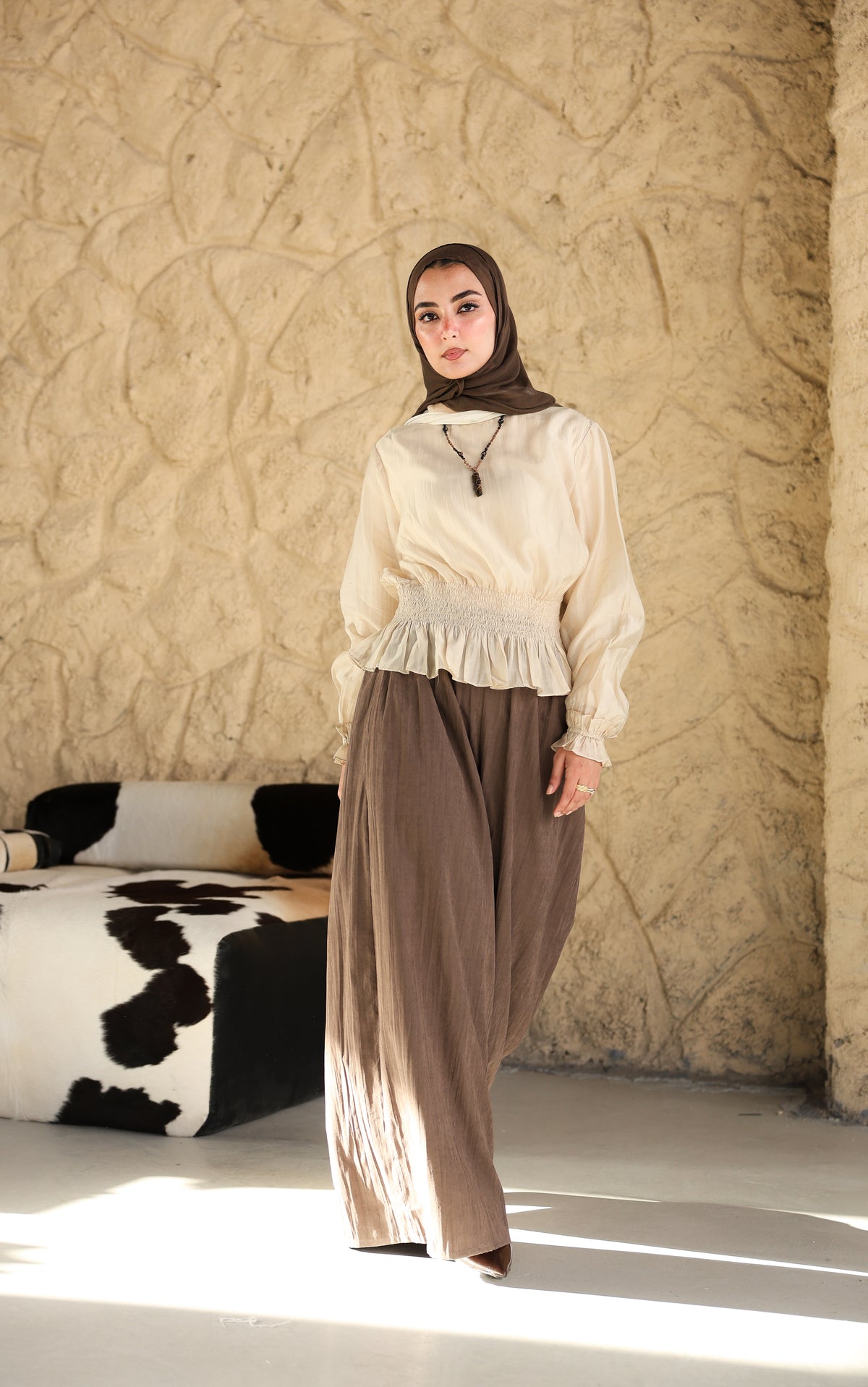 Sand Nola Blouse