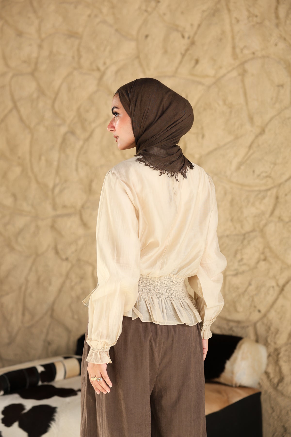 Sand Nola Blouse