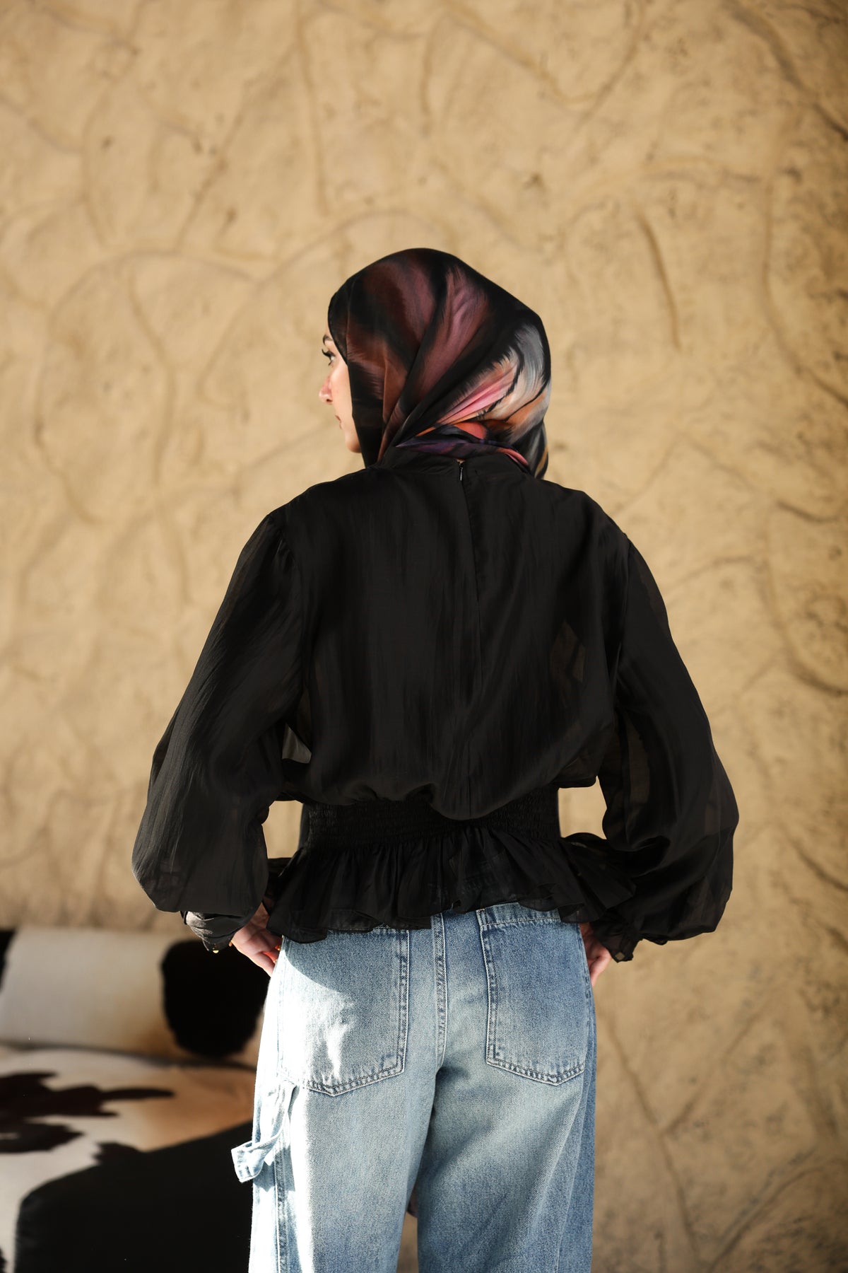 Black Nola Blouse