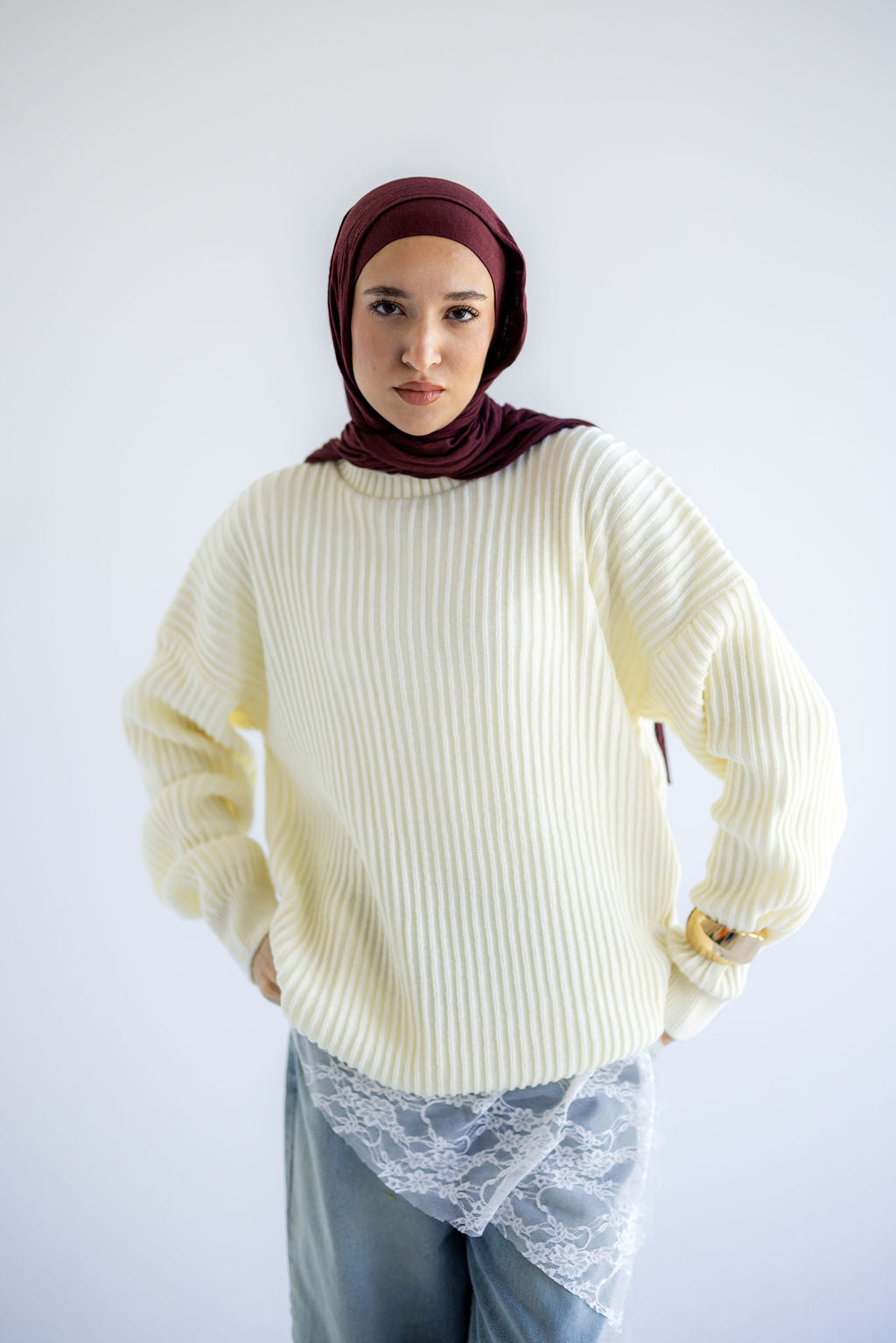 Crème Kyoto Pullover