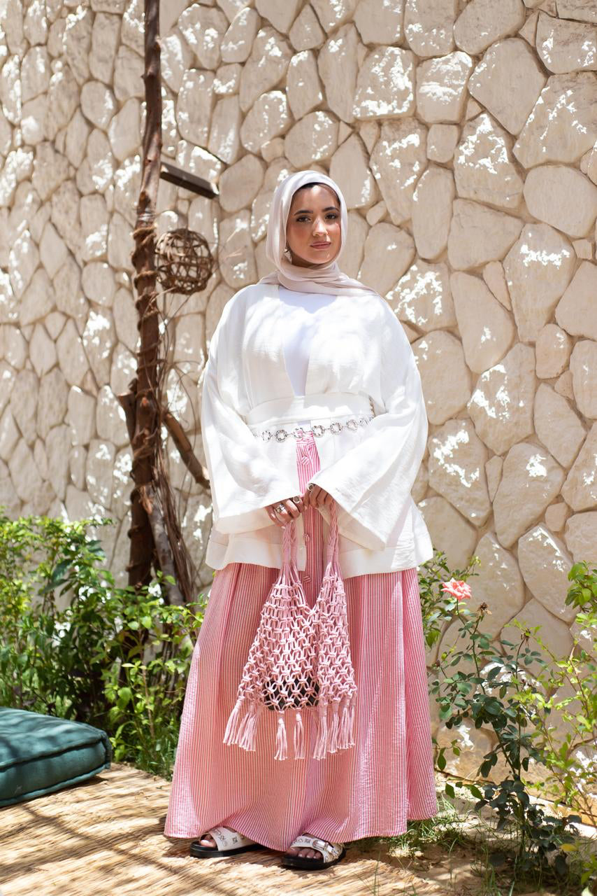 Pink Clay Skirt